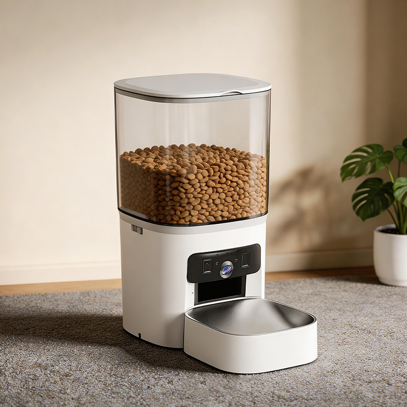 MAS-3007 Умная кормушка для домашних животных с двумя объективами и прозрачным бункером емкостью 6 л MAS-3007 Умная кормушка для домашних животных с двумя объективами и прозрачным бункером емкостью 6 л