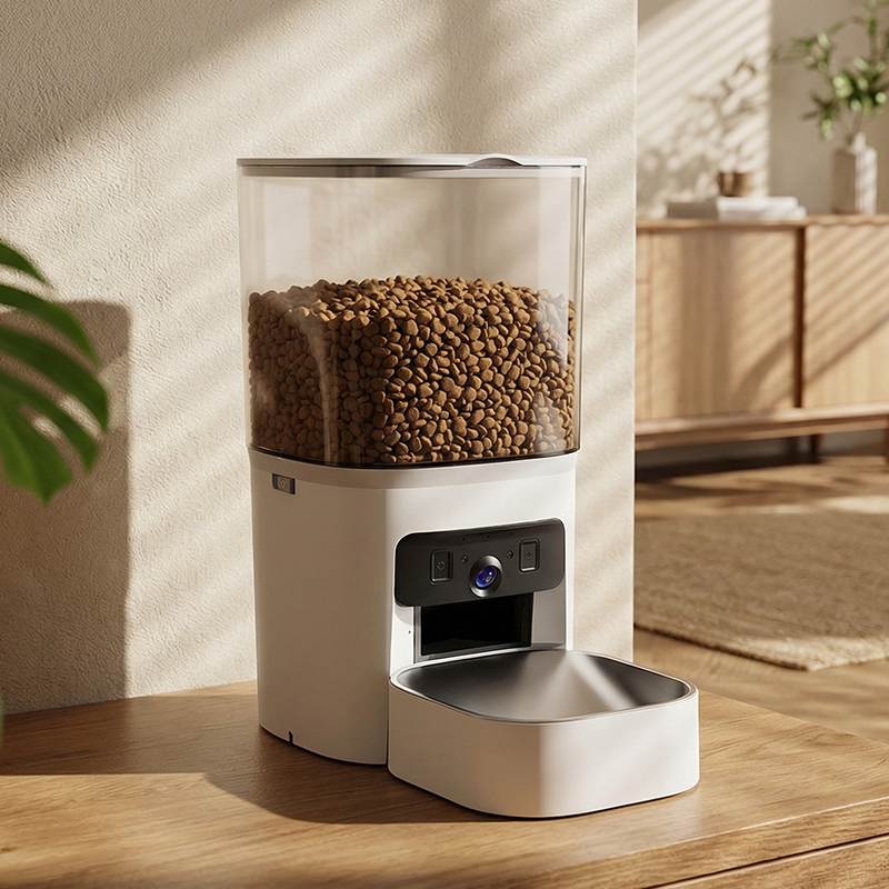 MAS-3007 Умная кормушка для домашних животных с двумя объективами и прозрачным бункером емкостью 6 л MAS-3007 Умная кормушка для домашних животных с двумя объективами и прозрачным бункером емкостью 6 л